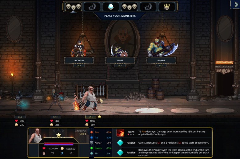 Legend of Keepers gameplay screenshot